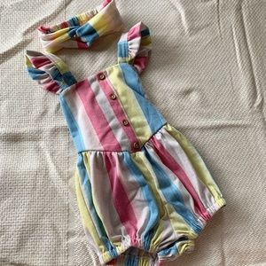 romper with headband